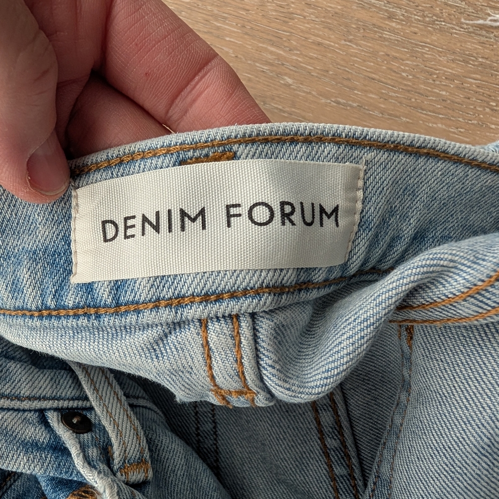 Denim Forum The Yoko High Rise Slim Jean Size 28 - Picture 6 of 9